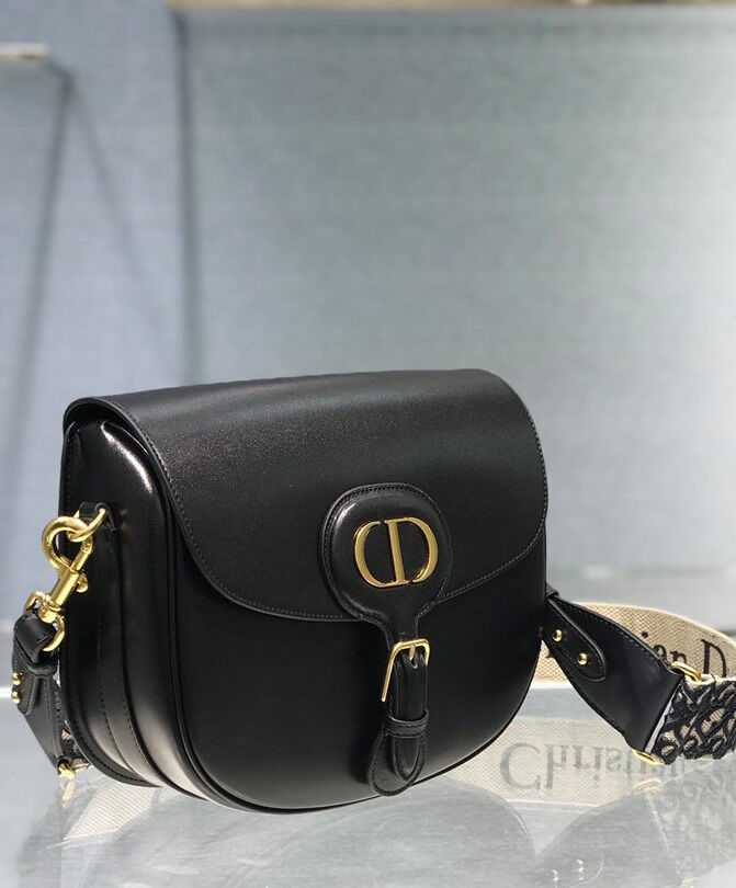 Christian Dior Large Dior Bobby Bag Black